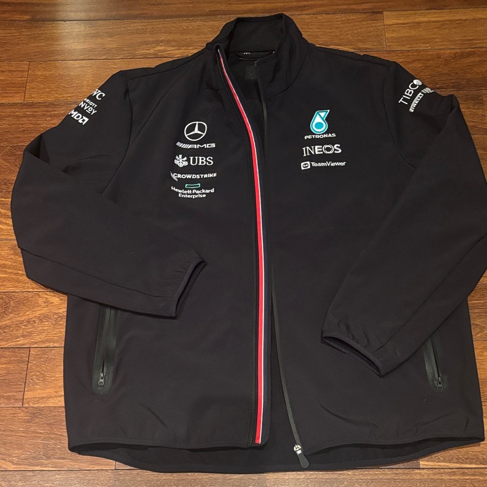 Mercedes AMG Petronas Black Performance Jacket